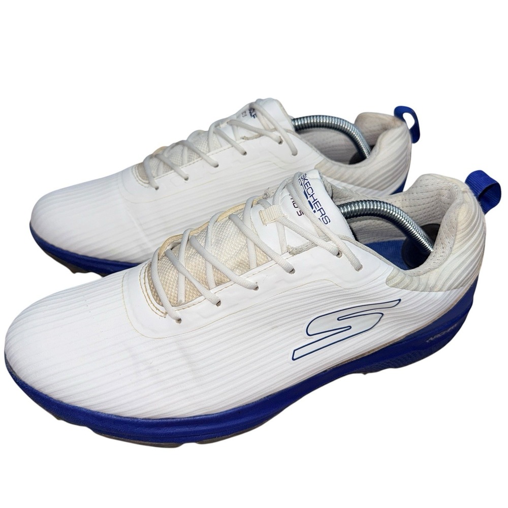 Skechers Men Arch Fit Go Golf Pro 5 Hyper Golf Shoes SN 214044 White Size 10.5